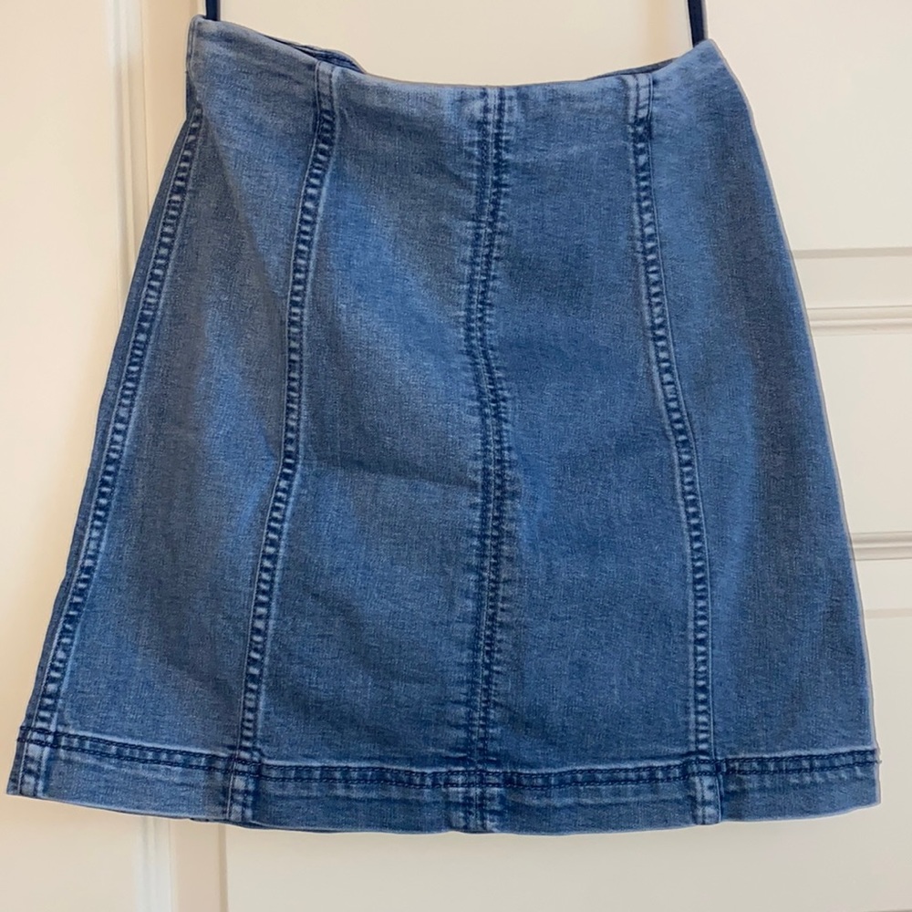 Free People Denim Skirt